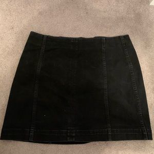 Women’s Wild Fable Black Jean Skirt